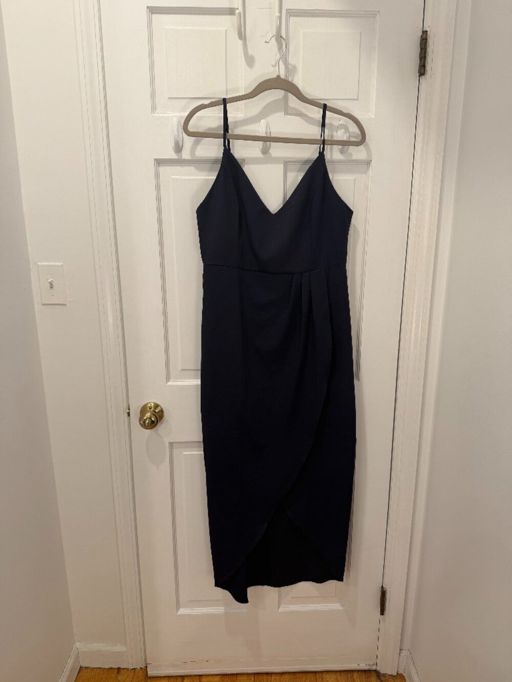 Navy Blue Maxi Dress Size Large